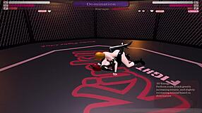 Kinky Sex Fight Match One With Anal Blowjob And Big Tits!