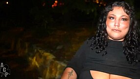 Peachy Garcia emotionally meets stranger for passionate blowjob and riding