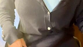 he fucks the cuckold's wife with a bigger dick, come watch the orgasm