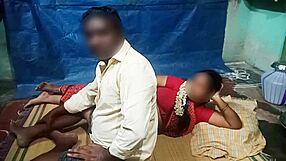 Indian Village Couple Enjoys Steamy Homemade Bedroom Action