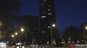 Spitroasted Euro babe loves intense interracial threeway on the sofa