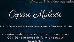 copine malade french audio porn joi gfe teasing