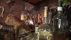 a pretty fraulein gets lured into threesome with cute blonde