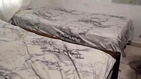 Chubby bbw mom cleans the room