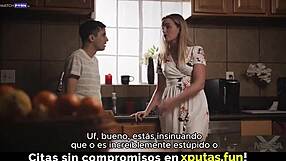 हॉट ब्लॉन्ड स्टेपमॉम को टैबू फैमिली सेक्स की चाहत, हिंदी सबटाइटल्स में