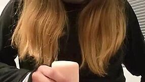 Transgirl Fucks Fleshlight in Full Solo Video