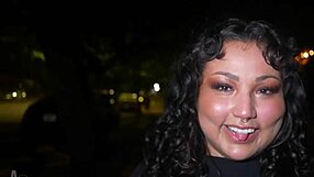 Peachy Garcia emotionally meets stranger for passionate blowjob and riding