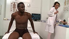 dr layla rivera in stockings nurses monster black cock