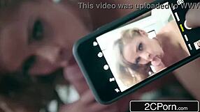 blonde bombshell seduces peeping tom for wild revenge ride