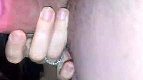 Sexy Teen Sucking Sloppy Dick with Toys, Cum on Tits