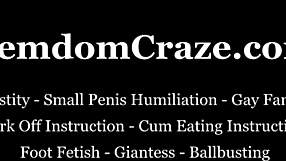 get on your knees you pathetic little 18+ worm