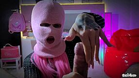 bandit girlfriend milking with massage until last drop