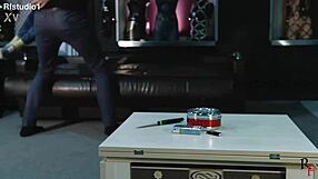 astrid hogtied for belly sucking and foot worship humiliation