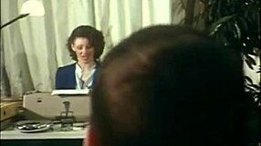 secretary gets mouth full of cock and ass fucked hard