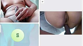 married woman on webcam with client enjoying the session