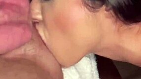 Petite Latina Gostosa Gags On Deepthroat Cum In Mouth