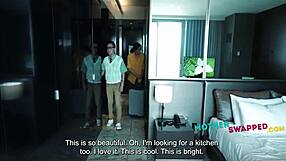 Hungry Vacation Milfs Share Double Step-Dong