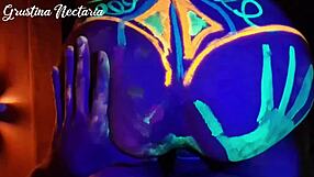 Ever Fucked a Slim Wild Girl Under UV-Light Glow?