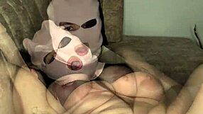 brunette babe explores solo softcore