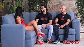 Sexy Latina Lina Henao Breastfeeds Husband's Friend?