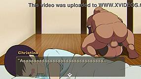 NTR creampie game with Christina