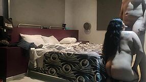 In the motel with two camera angles, part 1