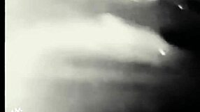 Girlfriend intensely fucks and sucks at the glory hole in erotic cabin.