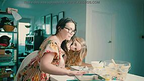 Charlie forde and chasey devil in a teasing lesbian scene