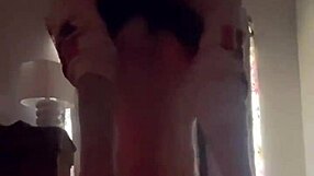 Fat babe claps ass in doggystyle, moaning loudly