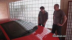 Why does this busty cheating girlfriend beg for anal?