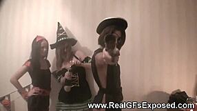 halloween lesbian party gone wild