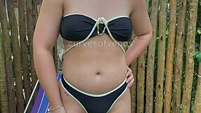 Blonde Stepsister's Hairless Pussy Rubbed and Fingered Intensely