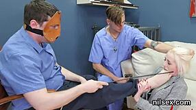 Spicy teen 18+ arrives at anus madhouse for uninhibited anal treatment