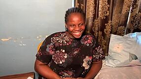 casting session with thick ebony queen for role