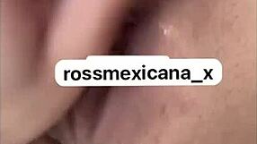 Beautiful Mexican latina enjoys her dildo deeply without stopping!