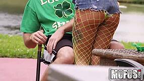 Gina Valentina Slut Dominates with Strapon and Handjob Cumshot