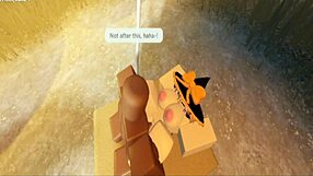 Robloxian Witch Get Pounded By A Black Cock Ft Elainaf