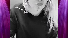 Girlfriend's Exotic Booty Shaking in Boyfriend's Clothes