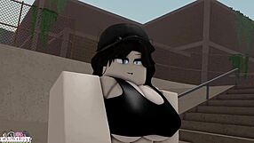 Koraxlust Rr34 - Emo Girl Flashes Tits In Skatepark Before Riding Cock Hard