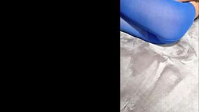 milf with perfect body in pantyhose and heels