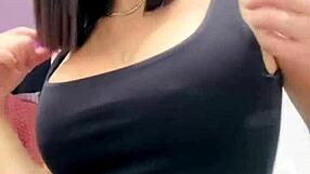 18 years old exhibitionist girlfriend gets exposed by cuckold bf.