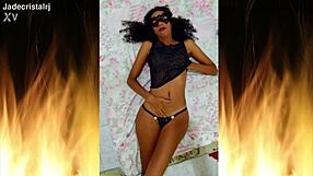 Jade, The Juicy Brazilian Slut With Curly Hair And Wet Tits, Close Up