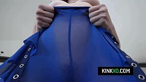 Bootylicious teen aubree valentine shakes her huge ass 😍 before riding her bf's cock in doggystyle