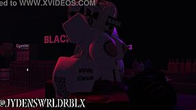 taming my snowbunny friend with big black cock?