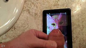 Masked Tribute to Nympho2225 with Blowjob and Cum