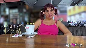 Public Nudity In Seville Nora Martin Shows Off Her Big Body Before Fucking