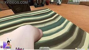 cardi b's leaked sex tape in sims 4 close-up