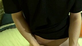 hot wife sway subtly suggests fucking her husband and his friend in doggystyle 3some