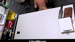 Teen And Milf Facing The Consequences Of Shoplifting At The Mall - Liftermilf