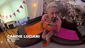 skinny french babe candie luciani gets pounded hard in doggystyle close up